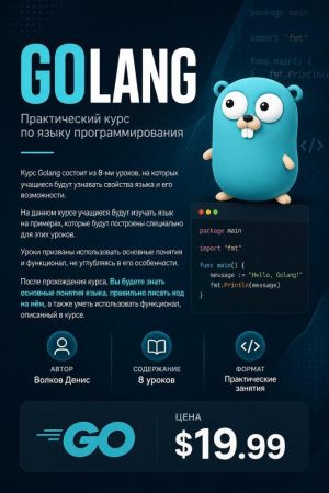 Постер товара: Golang
