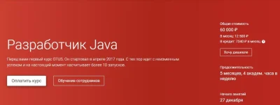 Изображение товара: Разработчик Java