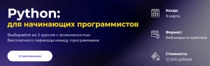 Постер товара: Основы программирования на Python (с написанием телеграм-бота)
