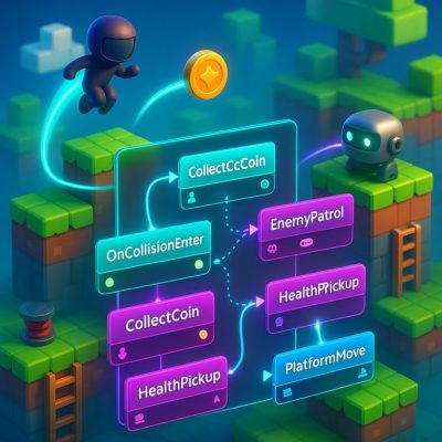 Изображение товара: Unity Bolt — визуальное программирование