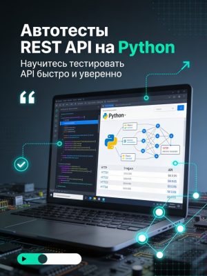 Автоматизация тестирования REST API на Python Постер товара: Автоматизация тестирования REST API на Python