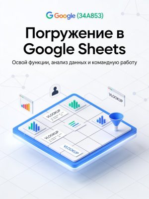 Погружение в Google Sheets Постер товара: Погружение в Google Sheets