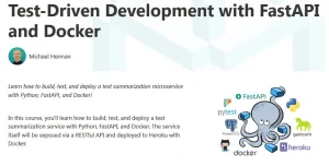 Постер товара: Разработка через тестирование с помощью FastAPI и Docker