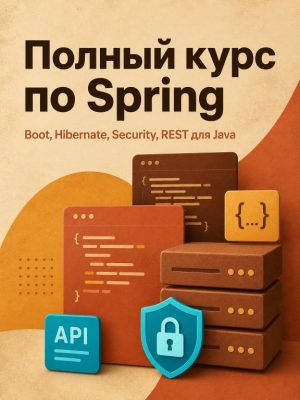 Постер товара: Полный курс по Spring. Boot, Hibernate, Security, REST