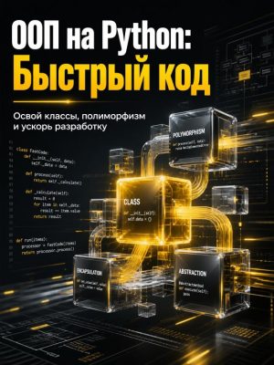 Постер товара: Объектно-ориентированное программирование (ООП) — как писать код быстрее