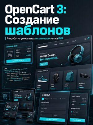 Постер товара: OpenCart 3 - создание шаблона интернет-магазина с нуля