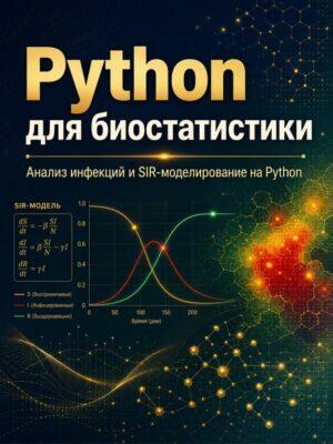 Постер товара: Python для биостатистики: анализ данных об инфекционных заболеваниях