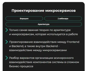 Постер товара: Проектирование микросервисов