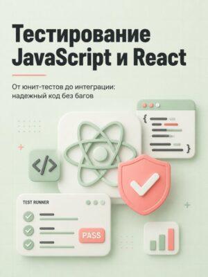 Постер товара: Тестирование JavaScript и React приложений