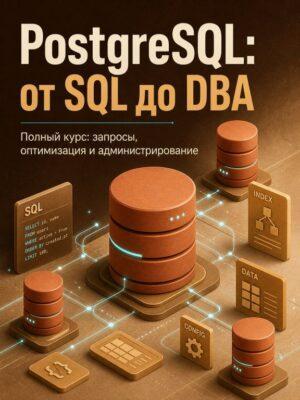 Постер товара: PostgreSQL для начинающих: от основ SQL до администрирования БД