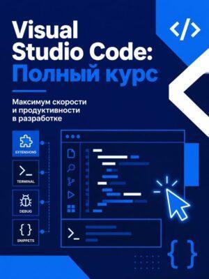 Курс по редактору кода Visual Studio Code Постер товара: Курс по редактору кода Visual Studio Code