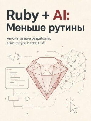 Разработка на Ruby с AI: меньше рутины, больше смысла Постер товара: Разработка на Ruby с AI: меньше рутины, больше смысла