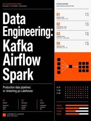 Постер товара: Data Engineering Fast‑Track: Kafka → Airflow → Spark