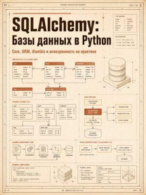 Постер товара: SQLAlchemy: практическая работа с базой данных в Python