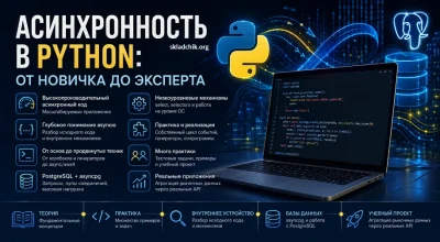 Изображение товара: Асинхронность в Python: от новичка до эксперта