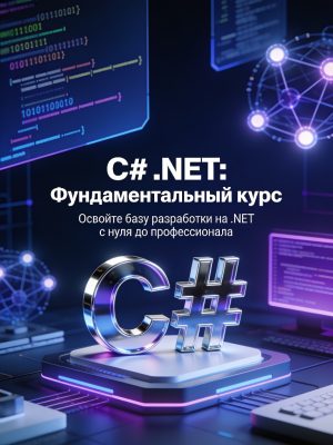 Фундаментальный курс по основам C# .NET Постер товара: Фундаментальный курс по основам C# .NET