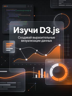 Изучи D3.js Постер товара: Изучи D3.js