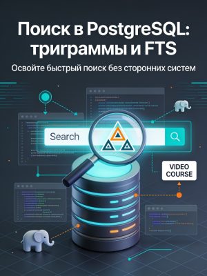 Постер товара: Как искать в базе данных? Триграммный, полнотекстовый и другие виды поиска на примере Postgres