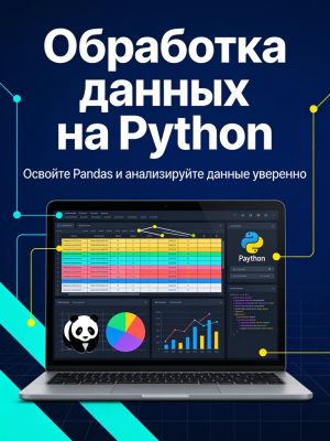 Постер товара: Обработка и анализ данных на Python