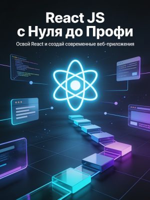 Постер товара: React JS с Нуля до Профи. Полное руководство